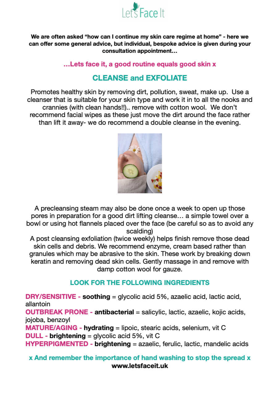 Cleanse & Exfoliate