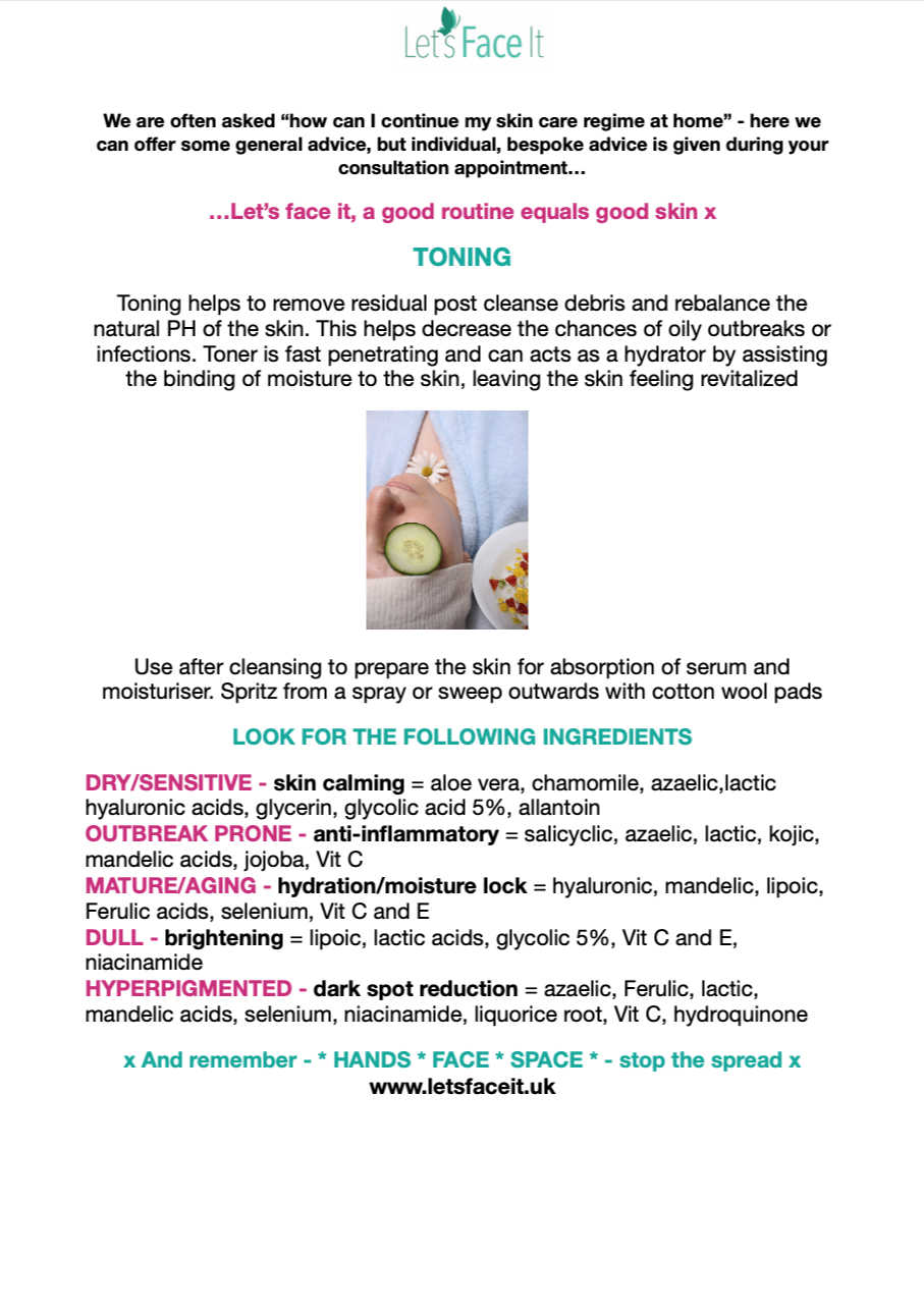 Toning