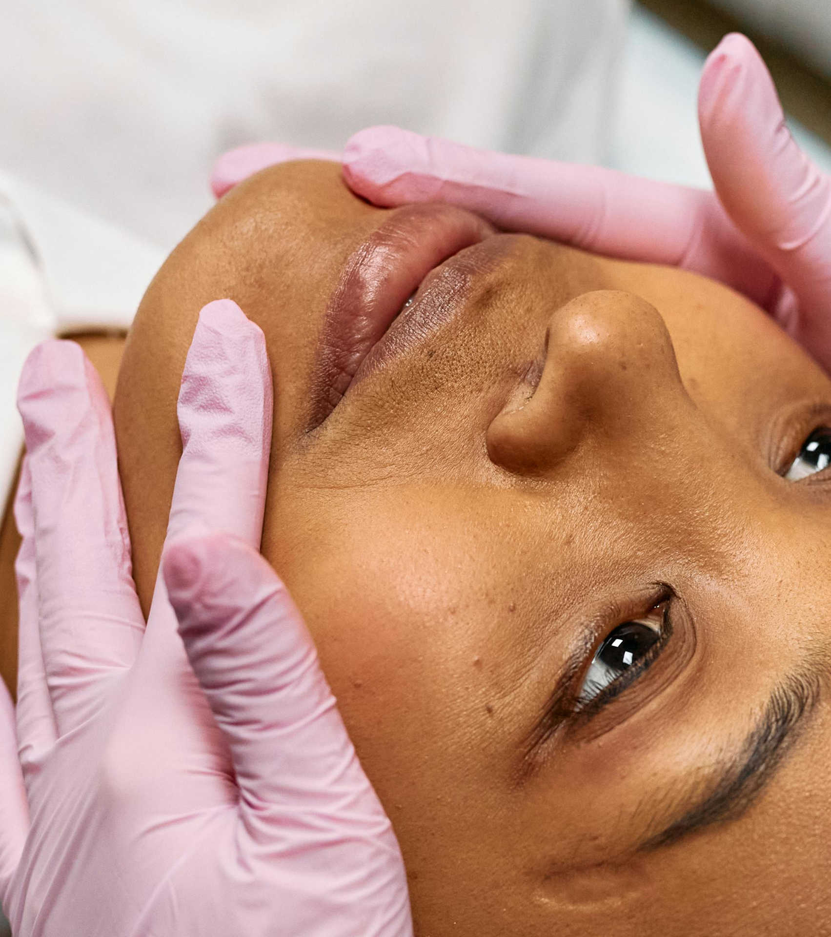 Lymphatic Drainage Treatments, A facial treatment to aid expulsion of toxins via the lymphatic system